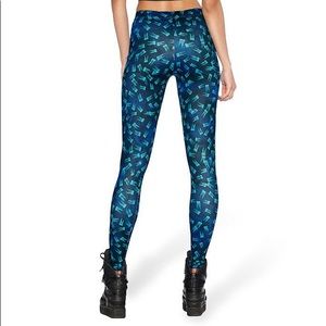 BlackMilk Teeth X-Ray MF Leggings - L